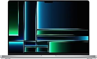 Apple 2023 MacBook Pro Laptop M2 Pro chip with 12‑core CPU and 19‑core GPU: 16.2-inch Liquid Retina XDR Display, 16GB Unified Memory, 512GB SSD Storage. Works with iPhone/iPad; Silver